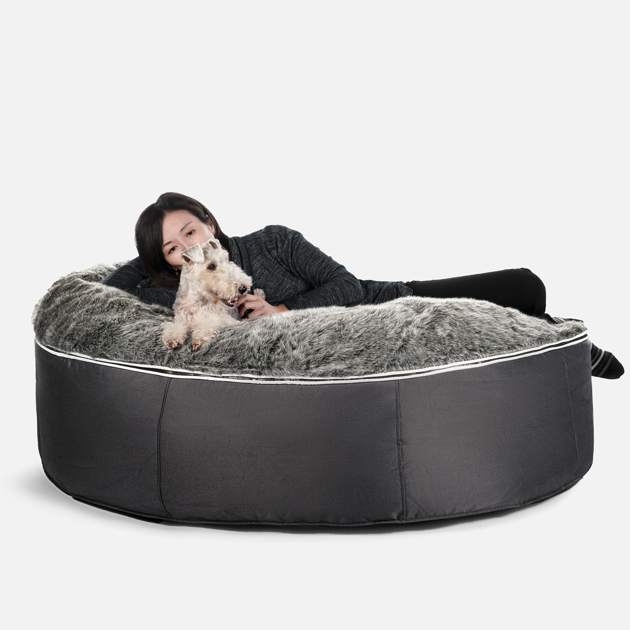 XXL Luxury Dog Bed Interior Outdoor Pet Furniture Ambient Lounge UK